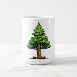 Evergreen forest koffiemok