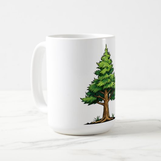 Evergreen forest koffiemok (Voorkant links)