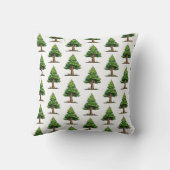 Evergreen forest kussen (Achterkant)