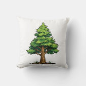 Evergreen forest kussen (Voorkant)