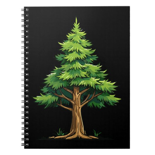 Evergreen forest notitieboek (Voorkant)