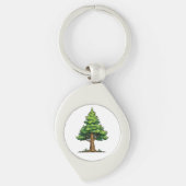 Evergreen forest sleutelhanger (Voorkant)