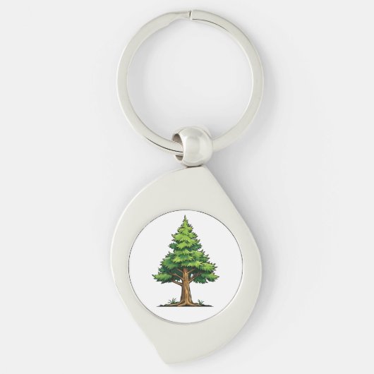 Evergreen forest sleutelhanger (Voorkant)
