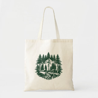  Evergreen Forest Tote Bag