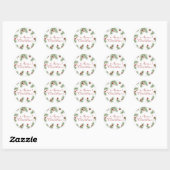 Evergreen Groeten - Kerst sticker (Vel)