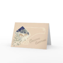 Evergreen Hertenkerk Sneeuw