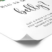 Evergreen: hoe groot is het poster van mama's buik (Hoek)