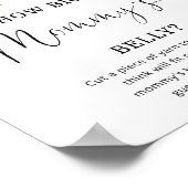 Evergreen: hoe groot is mama's buikspel poster (Hoek)