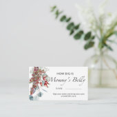 Evergreen hoe groot is mammiebuik informatiekaartje (Staand voorkant)