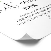 Evergreen Hot cacaobar Poster (Hoek)