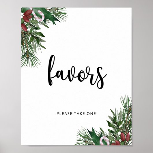 Evergreen is onderweg naar de winter Favors Poster (Voorkant)