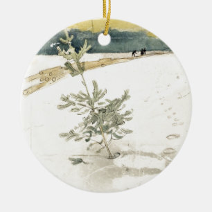 Evergreen Keramisch Ornament