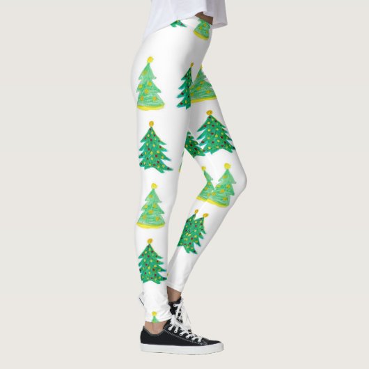 Evergreen kerstbomen leggings (Rechts)