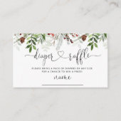 Evergreen kerstboomkleerkaartje informatiekaartje (Voorkant)