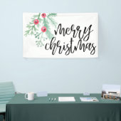 Evergreen Kerstfeestdag Banner (Beurs)