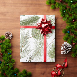 Evergreen kerstinpakpapier cadeaupapier