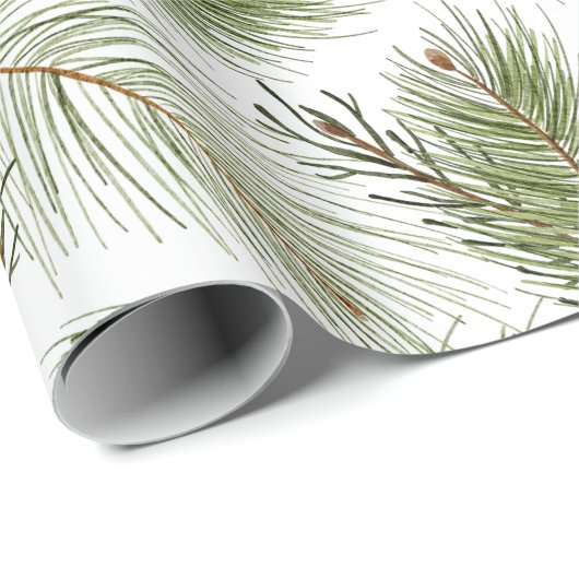 Evergreen kerstinpakpapier cadeaupapier (Rol Hoek)