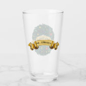 Evergreen Kerstkrans Glas (Achterkant)