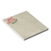 Evergreen Kerstmis | NOTITIEBLOK (Schuin)