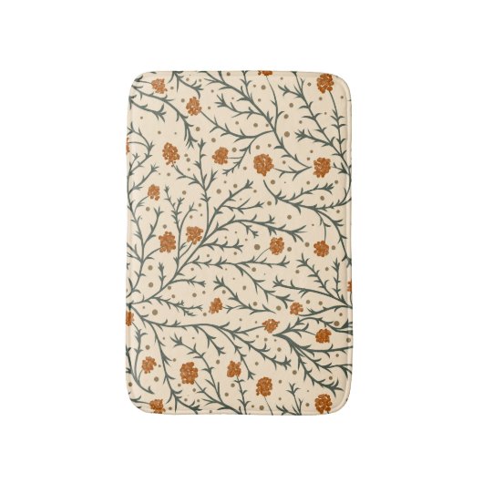 Evergreen Kisses Under the Mistletoe Badmat (Voorkant Verticaal)