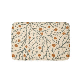 Evergreen Kisses Under the Mistletoe Badmat