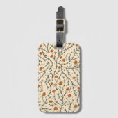 Evergreen Kisses Under the Mistletoe Bagagelabel (Voorkant (verticaal))