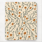 Evergreen Kisses Under the Mistletoe Heart Muismat (Voorkant)