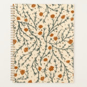 Evergreen Kisses Under the Mistletoe Heart Planner (Voorkant)