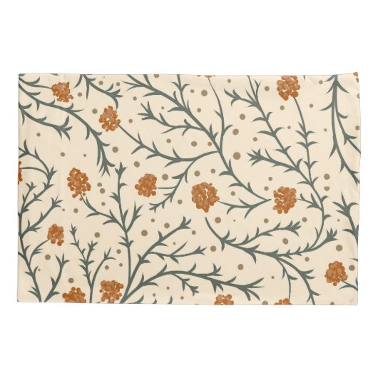 Evergreen Kisses Under the Mistletoe Kussensloop (Achterkant-Links)