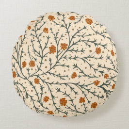 Evergreen Kisses Under the Mistletoe Rond Kussen