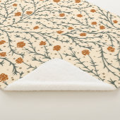 Evergreen Kisses Under the Mistletoe Sherpa Deken (3/4)