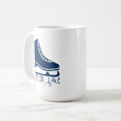 Evergreen Lake, Colorado schaatsen Koffiemok (Voorkant links)