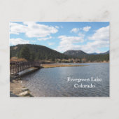 Evergreen Lake in Evergreen, Colorado Briefkaart (Voorkant)