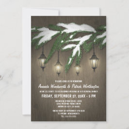 Evergreen Lantern repetitie diner uitnodigingen