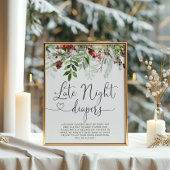 Evergreen Late night diapers game Poster