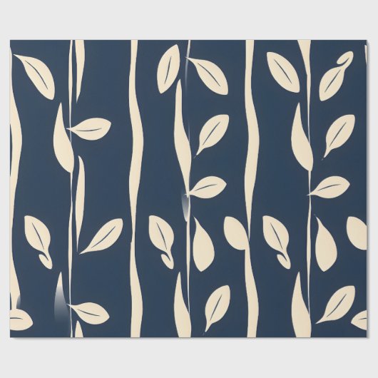 Evergreen Leaf Wrapping Paper Cadeaupapier (Vlak)