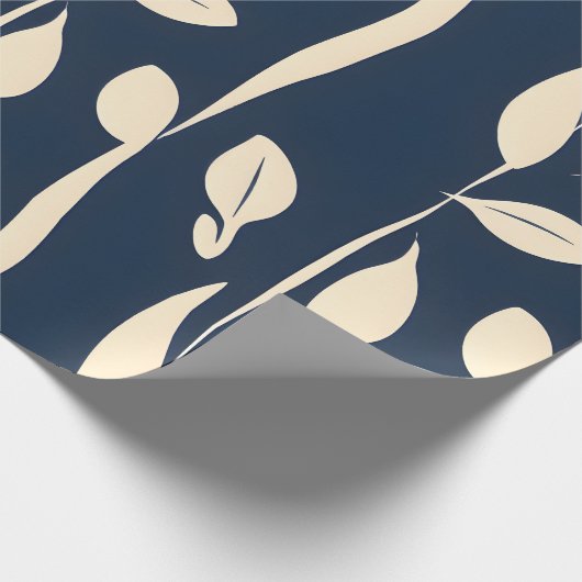 Evergreen Leaf Wrapping Paper Cadeaupapier (Hoek)