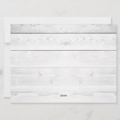 Evergreen Lijst Holiday Card Feestdagenkaart (Achterkant)