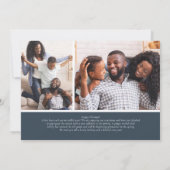 Evergreen Lijst Photo Holiday Card (Achterkant)