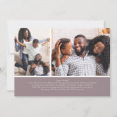 Evergreen Lijst Photo Holiday Card (Achterkant)