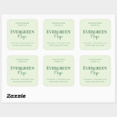 Evergreen Magic Christmas Candle Label | Custom (Vel)