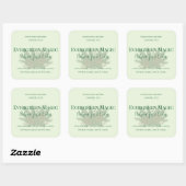 Evergreen Magic Christmas Candle Label | Custom (Vel)