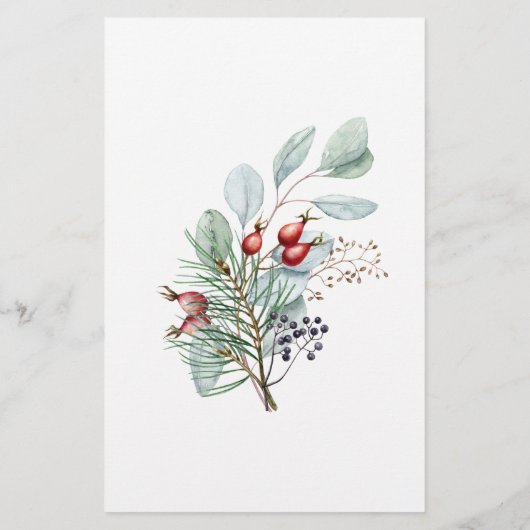 Evergreen mammie- of papa baby shower-spel (Achterkant)