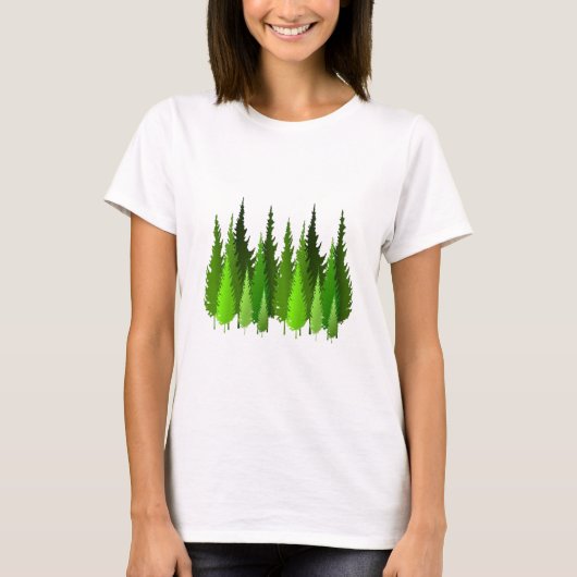 EVERGREEN MANIEREN T-SHIRT (Voorkant)