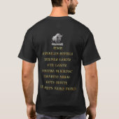 Evergreen Memorial Park met Bison T-Shirt (Achterkant)