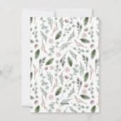 Evergreen Memories | 10 Fotocollage Kerstmis Feestdagenkaart (Achterkant)