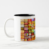 Evergreen Memories: Tijdloze tweekleurig Tweekleurige Koffiemok (Links)