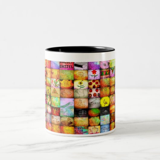 Evergreen Memories: Tijdloze tweekleurig Tweekleurige Koffiemok (Center)