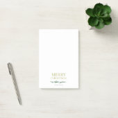 Evergreen Merry Christmas Post-it® Notes (Kantoor)