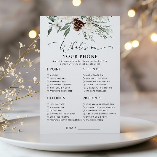 Evergreen minimaal wat er op je telefoon spel